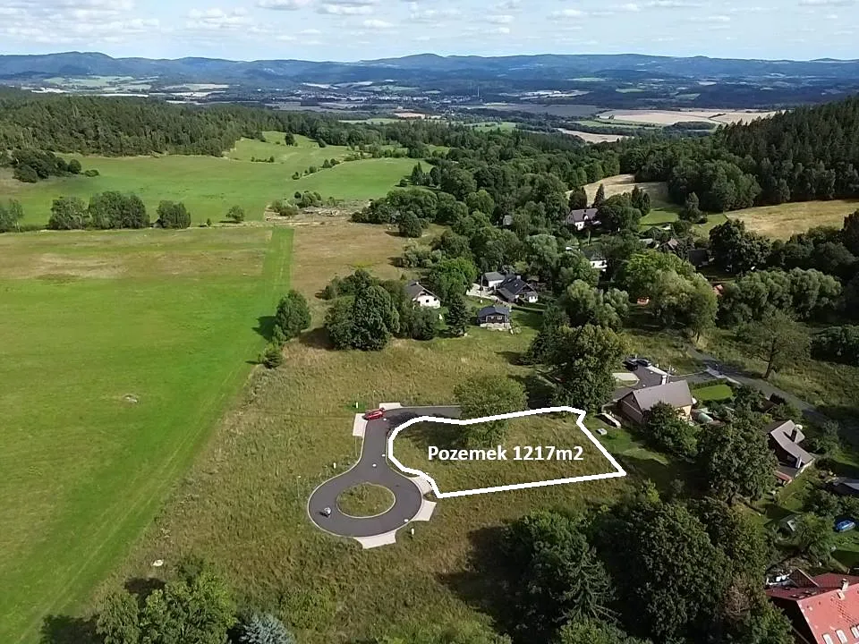 Prodej stavebního pozemku 1217 m²